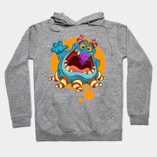 cute funny monster Hoodie